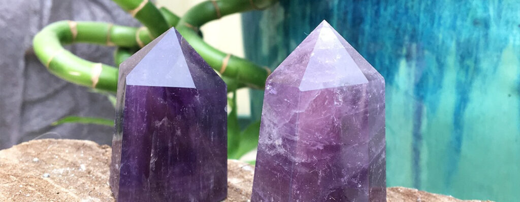 amethyst points
