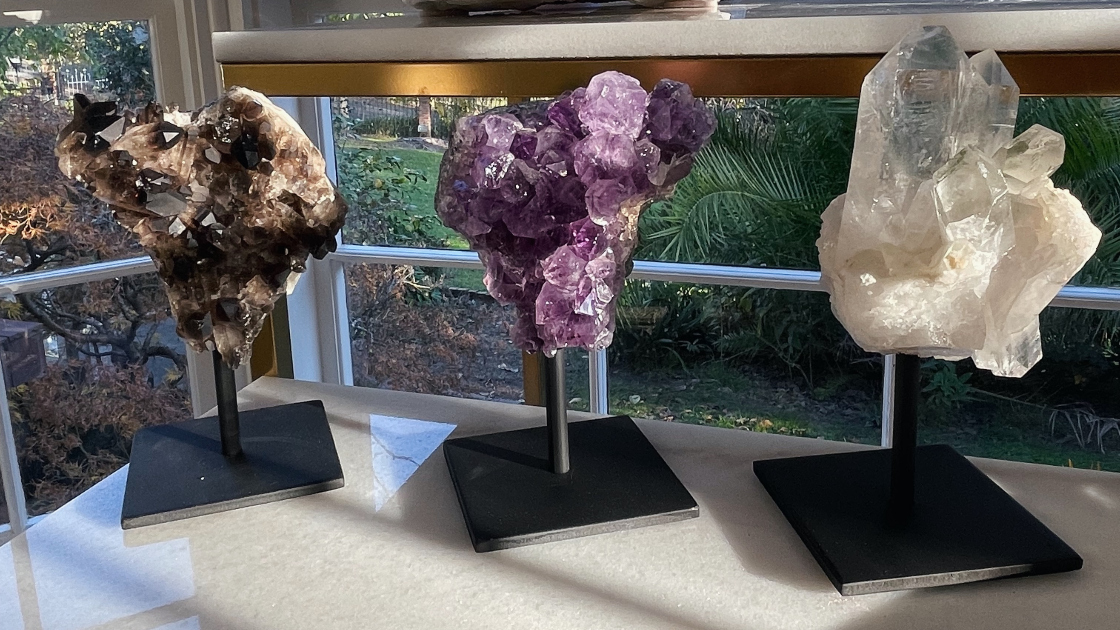 The different forms of crystals we offer