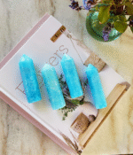 Blue Aragonite Point