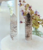 Tourmalinated Quartz Point - Image 4
