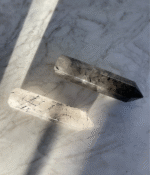 Tourmalinated Quartz Point