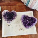 Amethyst Cluster Heart - Image 3