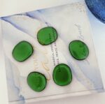 Green Obsidian Flat Stone - Image 3