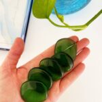 Green Obsidian Flat Stone - Image 4