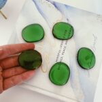 Green Obsidian Flat Stone - Image 2