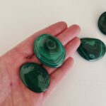Malachite Flat Stone - Image 2