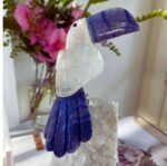 Clear Quartz + Blue Quartz Toucan - Image 3