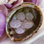 Purple Obsidian Flat Stone