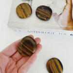 Tigers Eye Flat Stone - Image 2