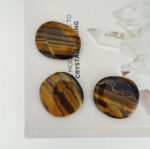 Tigers Eye Flat Stone