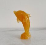 Orange Calcite Dolphin - Image 6