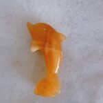 Orange Calcite Dolphin - Image 3