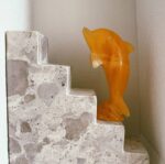 Orange Calcite Dolphin - Image 4