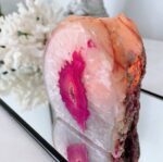 Agate Candle Holders Pink - Image 4