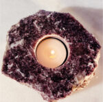 Lepidolite Candle Holder - Image 4