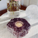Lepidolite Candle Holder - Image 6