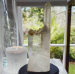 Lemurian Quartz Point on Stand