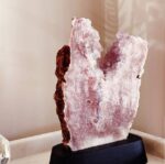 Pink Amethyst on Stand - Image 3