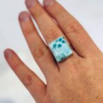 Larimar Ring