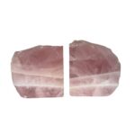 Rose Quartz Bookends
