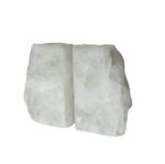 Clear Quartz Bookends