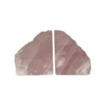 Rose Quartz Bookends