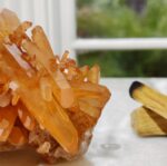 Tangerine Quartz Clusters - Image 2