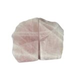 Rose Quartz Bookends