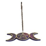Triple Moon Incense Holder