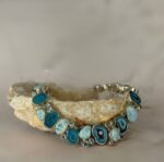 Larimar Sea Form Necklace - Image 3