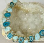 Larimar Sea Form Necklace - Image 5