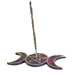Triple Moon Incense Holder - Image 2