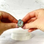 Teal Agate with Topaz Ring - Image 3