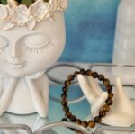 Tiger Eye Bead Bracelet 8mm - Image 3