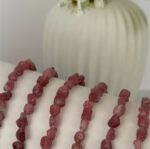 Pink Tourmaline Raw Bracelet - Image 2