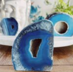 Aqua Agate Cutbase Geode