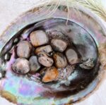 Black Moonstone Tumbled Stone - Image 4