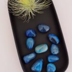 Blue Agate (Dyed) Tumbled Stone