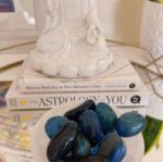 Blue Agate (Dyed) Tumbled Stone - Image 2