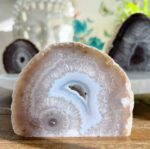 Natural Agate Cutbase Geode - Image 2