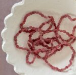 Pink Tourmaline Raw Bracelet