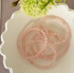 Rose Quartz Bead Bracelet 6mm - Image 3