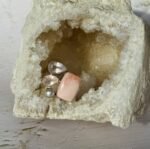 Pink Opal Ring With Pearl - Image 2