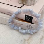 Blue Lace Agate Pebble Bracelet - Image 6