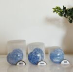 Blue Calcite Hearts - Image 3