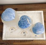Blue Calcite Hearts - Image 6