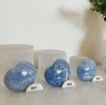 Blue Calcite Hearts - Image 2