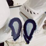 Agate Butterfly Dyed Teal - Image 4