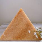 Orange Calcite Pyramid - Image 6