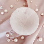 Selenite Bowl Round